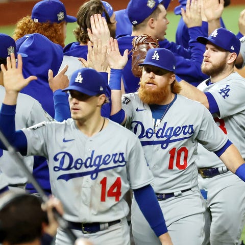 The Dodgers are one win away from their first Worl