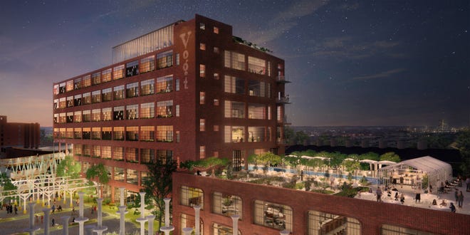 The proposal from MV Louisville LLC would bring 492 apartment units and a seven-story hotel to Old Louisville, among other things.
