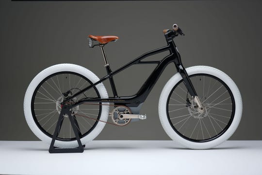 Harley-Davidson has created a new, separate e-bicycle brand. This photo shows a prototype e-bicycle fashioned as a tribute to the original Harley-Davidson motorcycle known as ‘Serial Number One.’  Exactly what the e-bicycles will look like has yet to be revealed.
