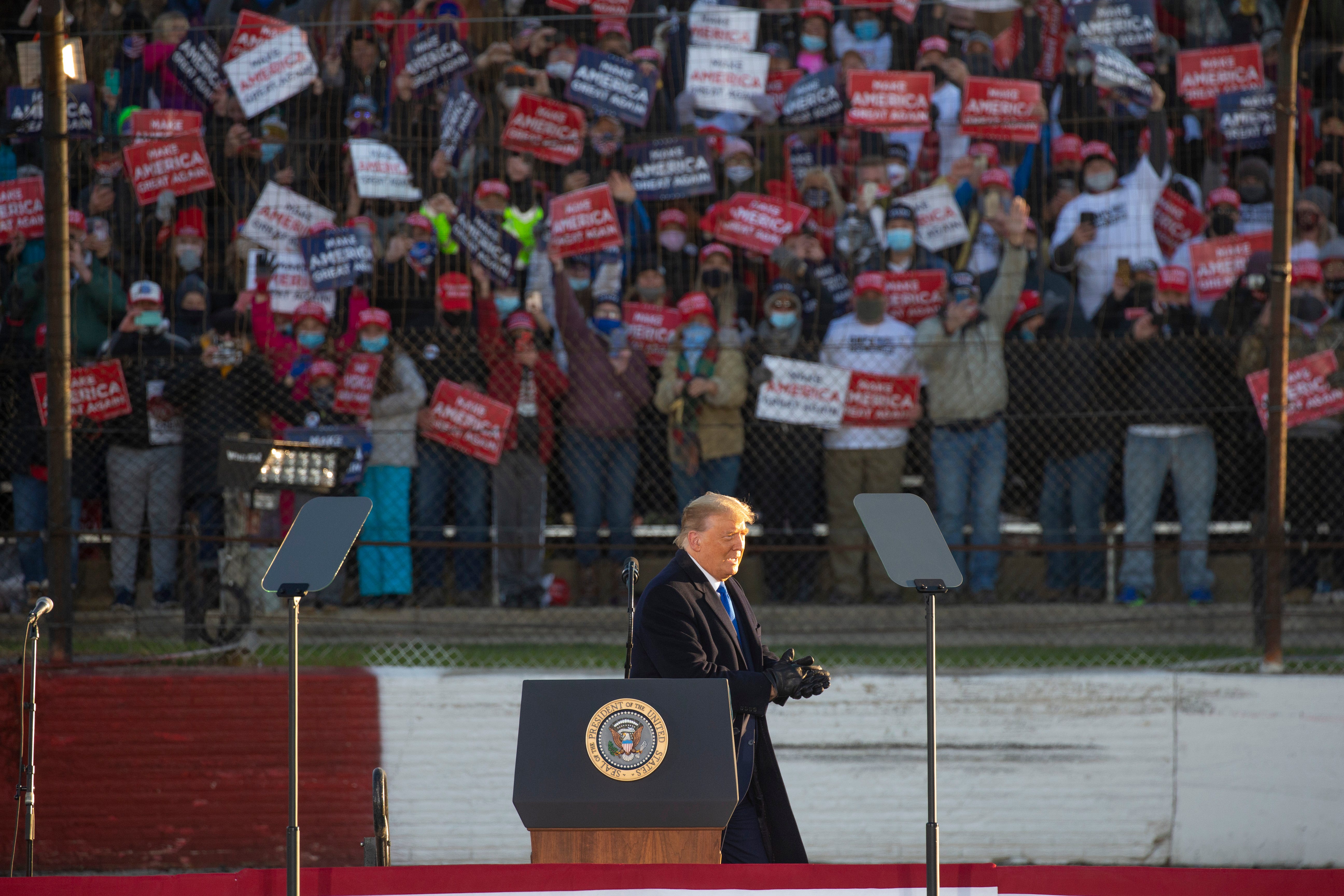 Donald Trump hits western Wisconsin hoping to recapture 2016 support