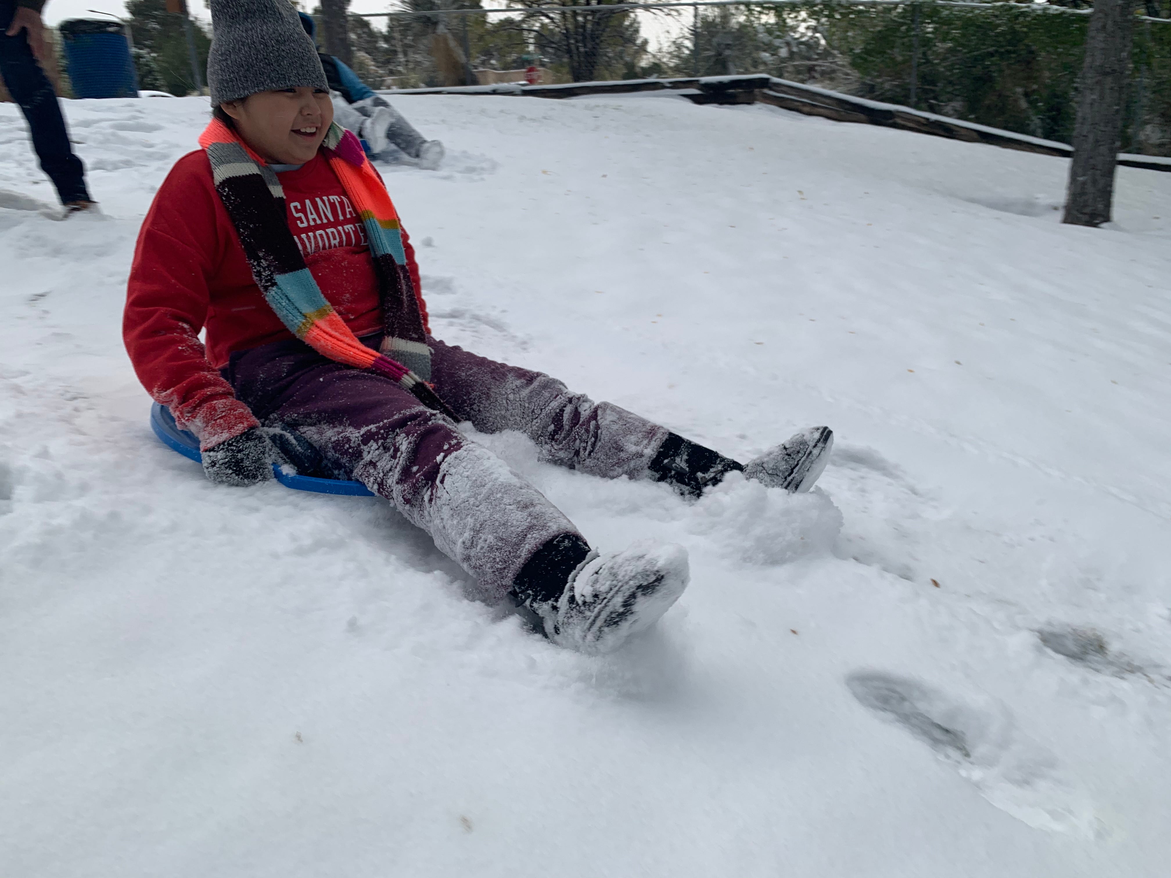October snow day It's the earliest snow has fallen in Las Cruces