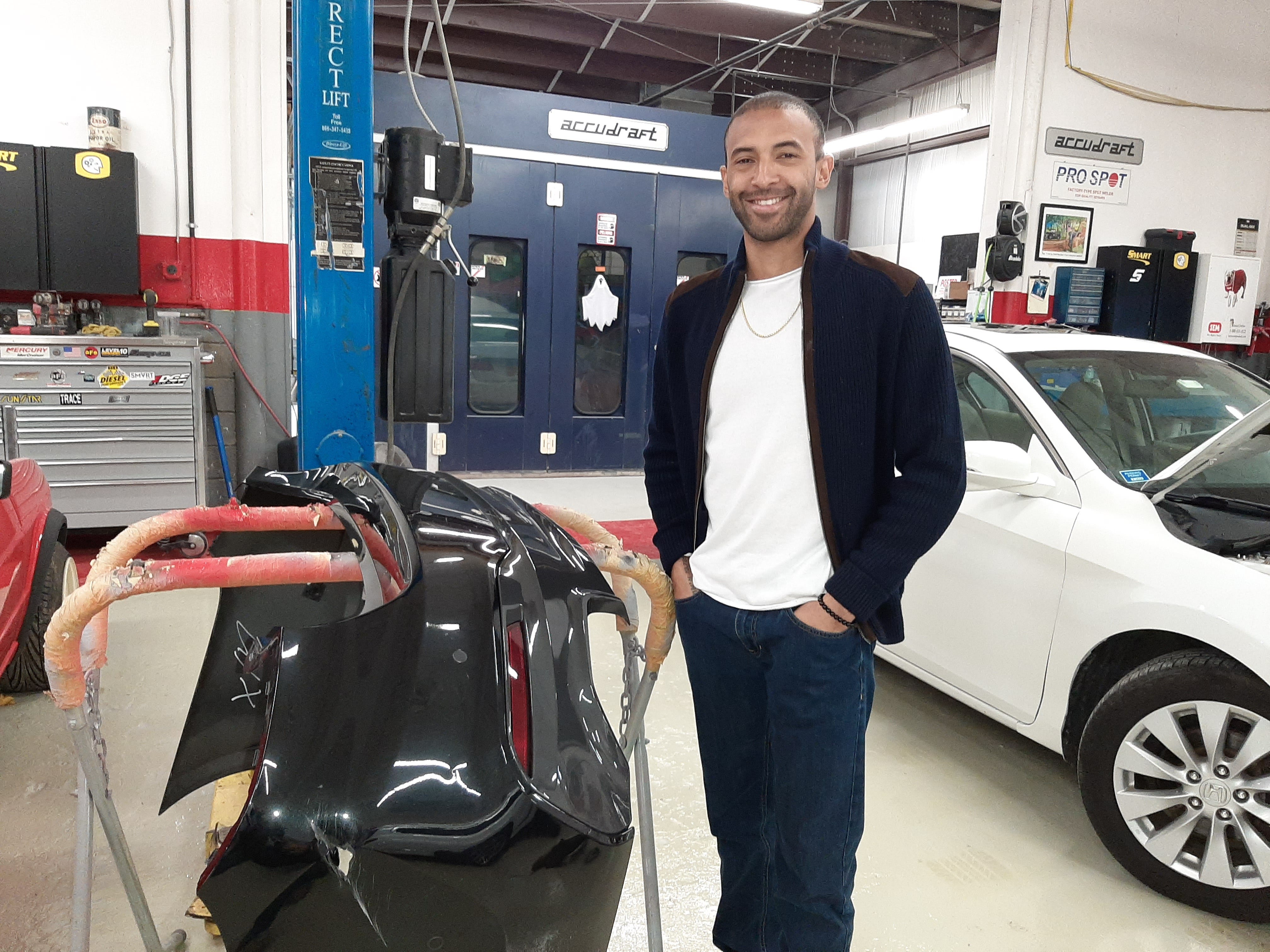 Mariano Rivera Jr. opens Mr. Auto Body in Chester on Lehigh Avenue