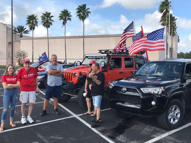 Economy Safety Are Issues For Donald Trump Followers At Indian River County Rally