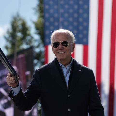 Democratic presidential nominee Joe Biden, the for