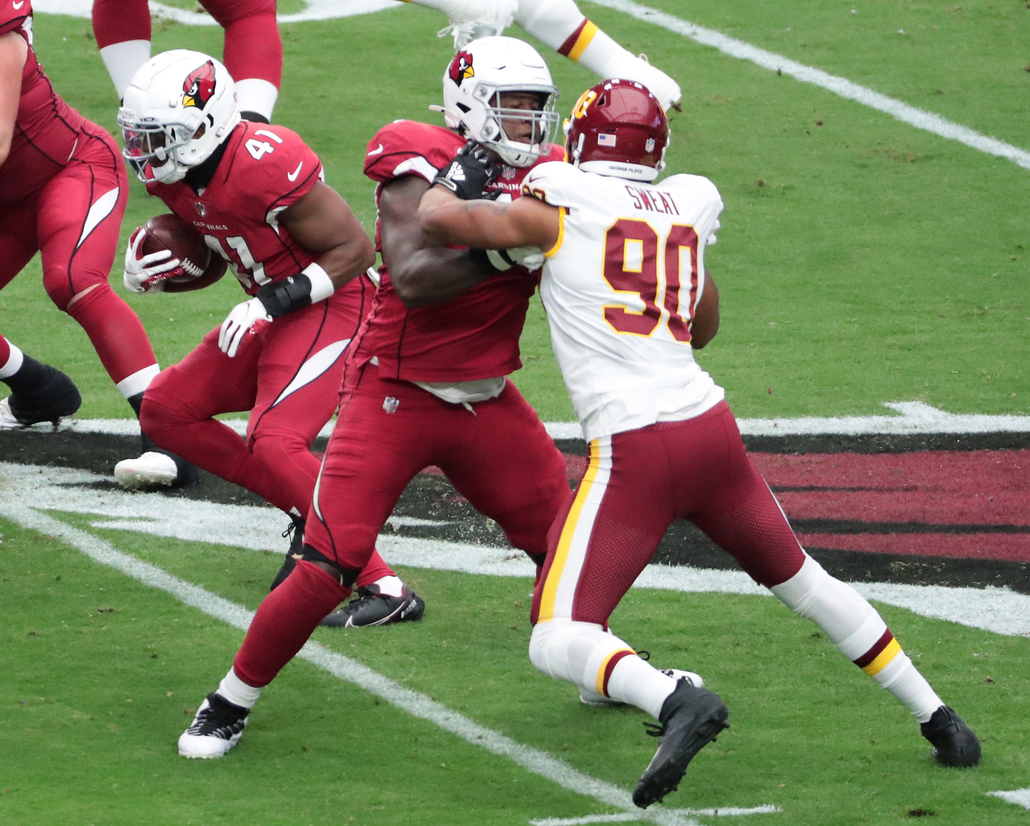 Cardinals offensive line provides hope for the present and the future