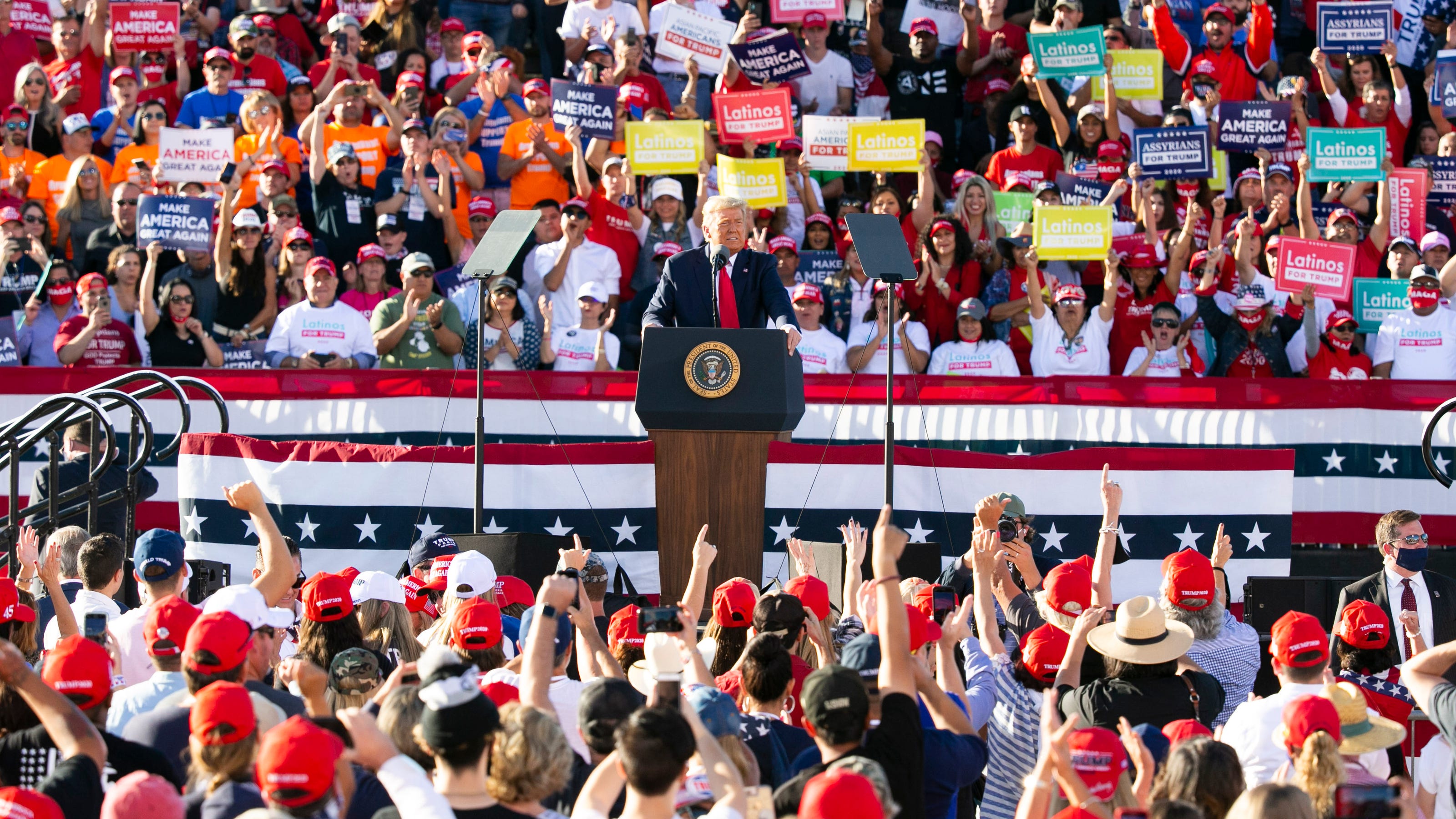Trump Rallies Spark Covid 19 Fears Among Most Americans Poll Finds