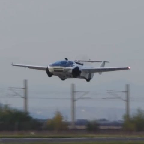 The fifth-generation flying KleinVision AirCar was