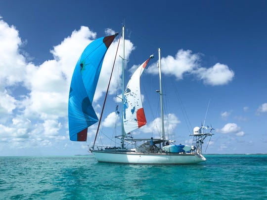 Brian Trautman's sailboat