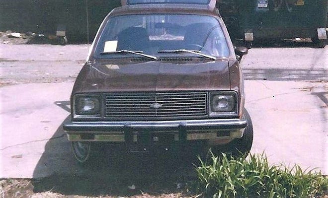 The author's old Chevy Chevette from 1983.