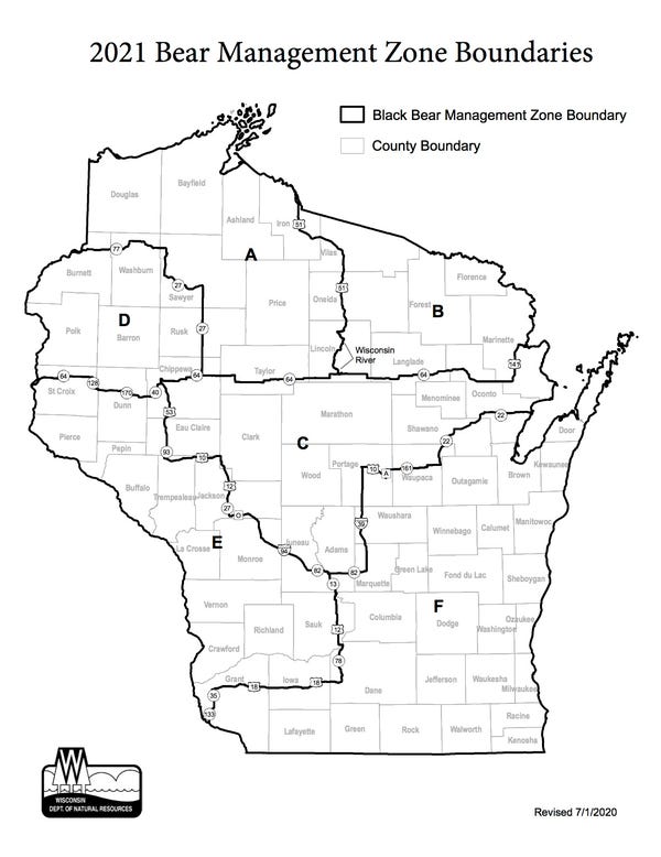 Wisconsin Bear Season 2025
