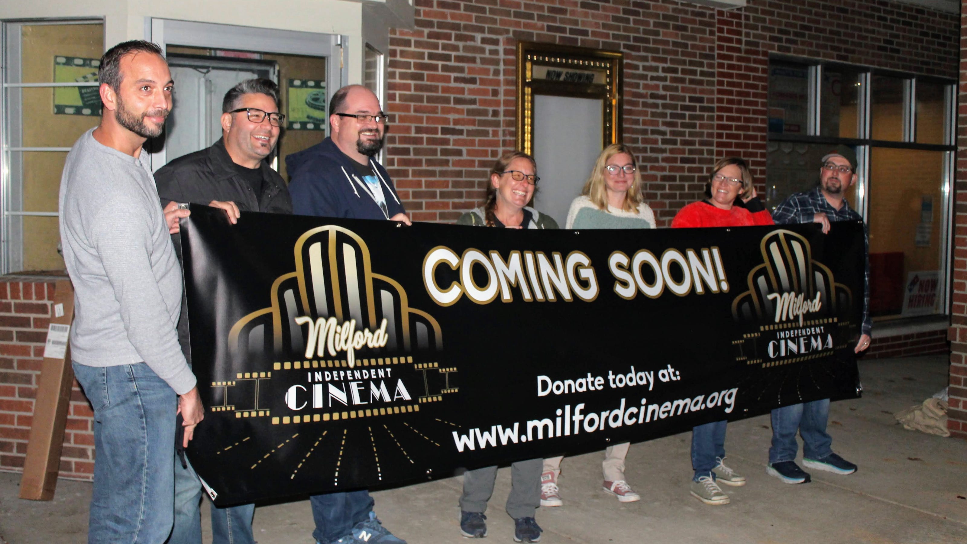 Nonprofit group hopes to bring movies back to the Milford Cinema
