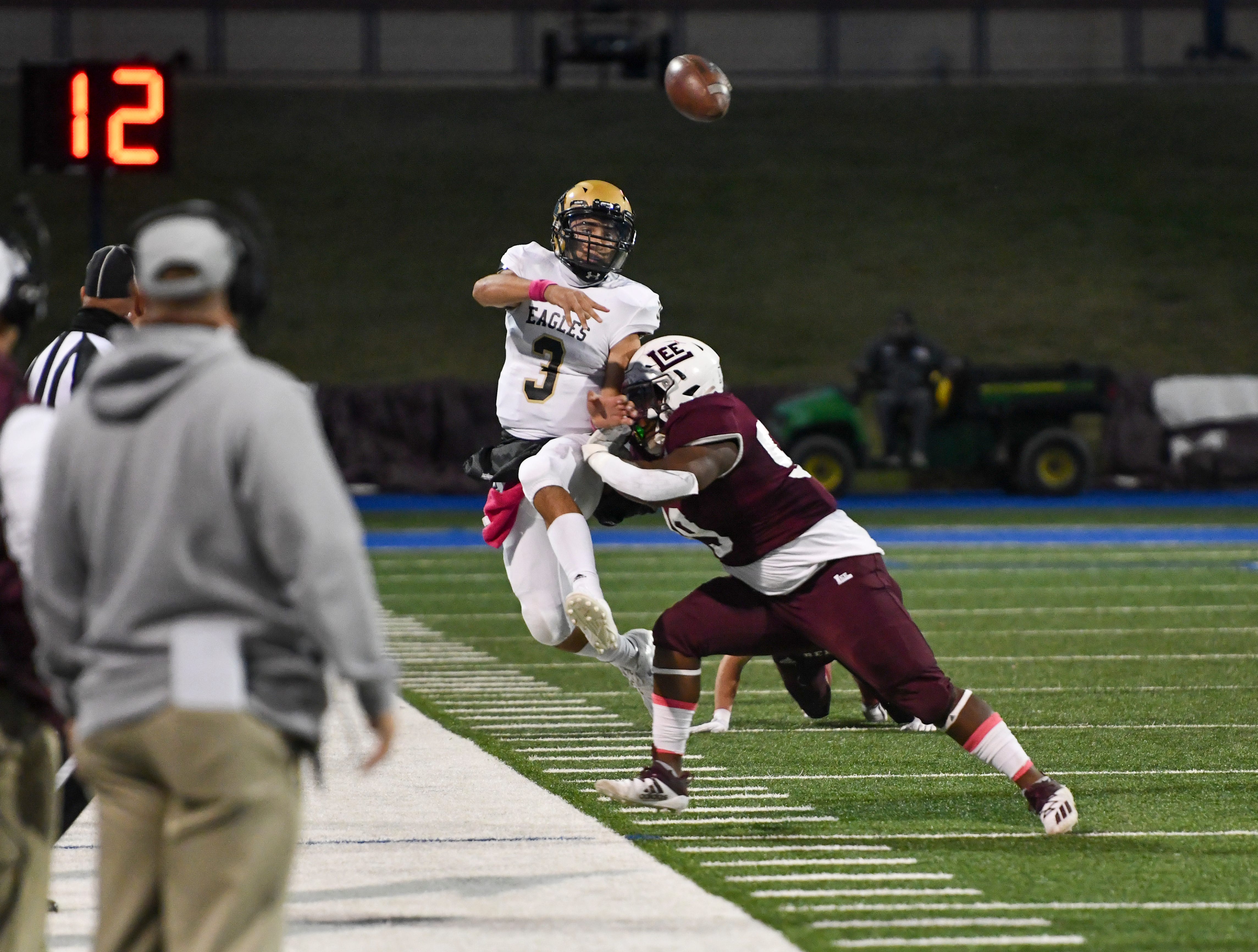 Midland Lee rolls past Abilene High in District 2-6A football play