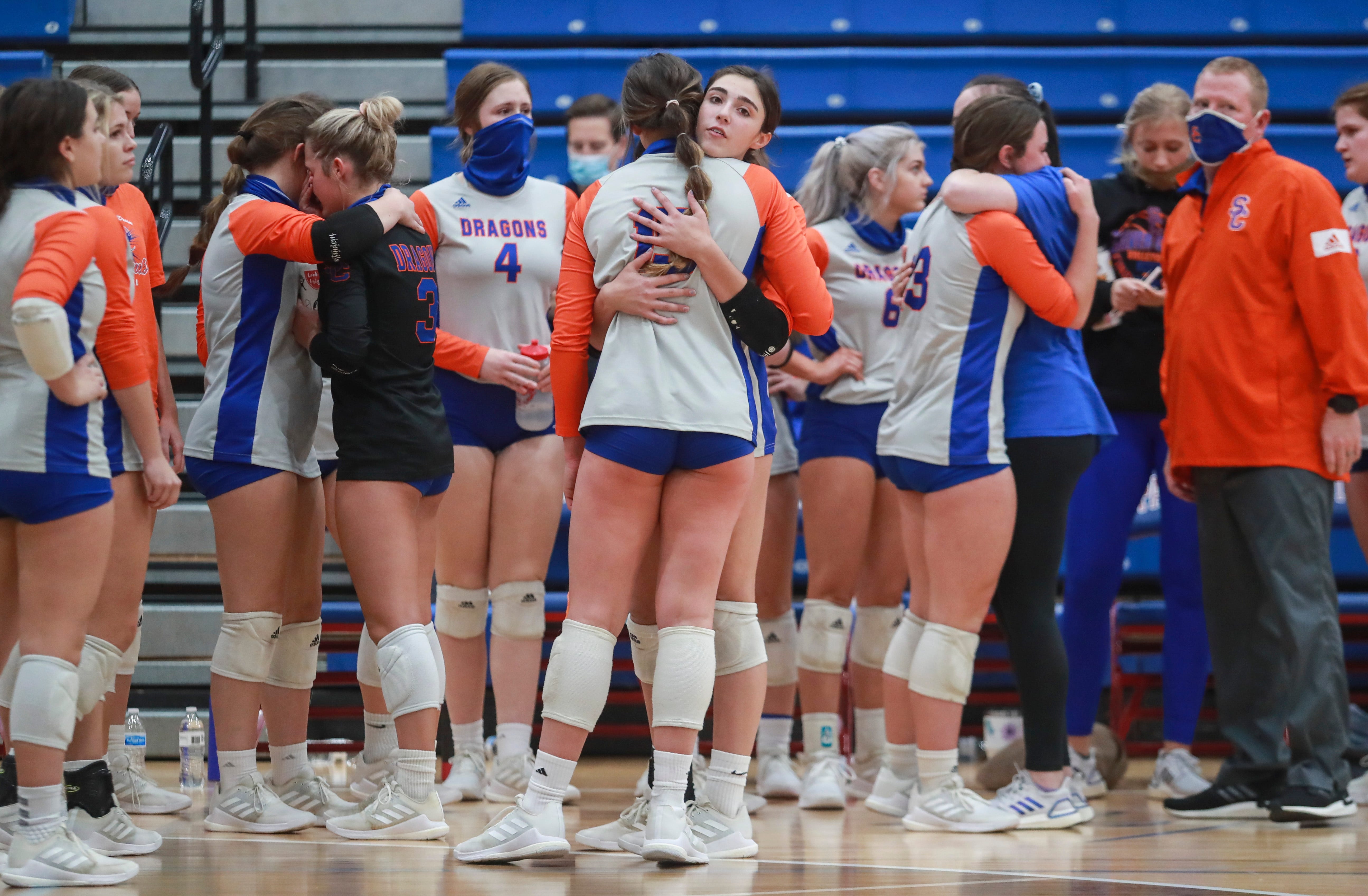 Indiana high school volleyball playoffs Silver Creek fals in semis