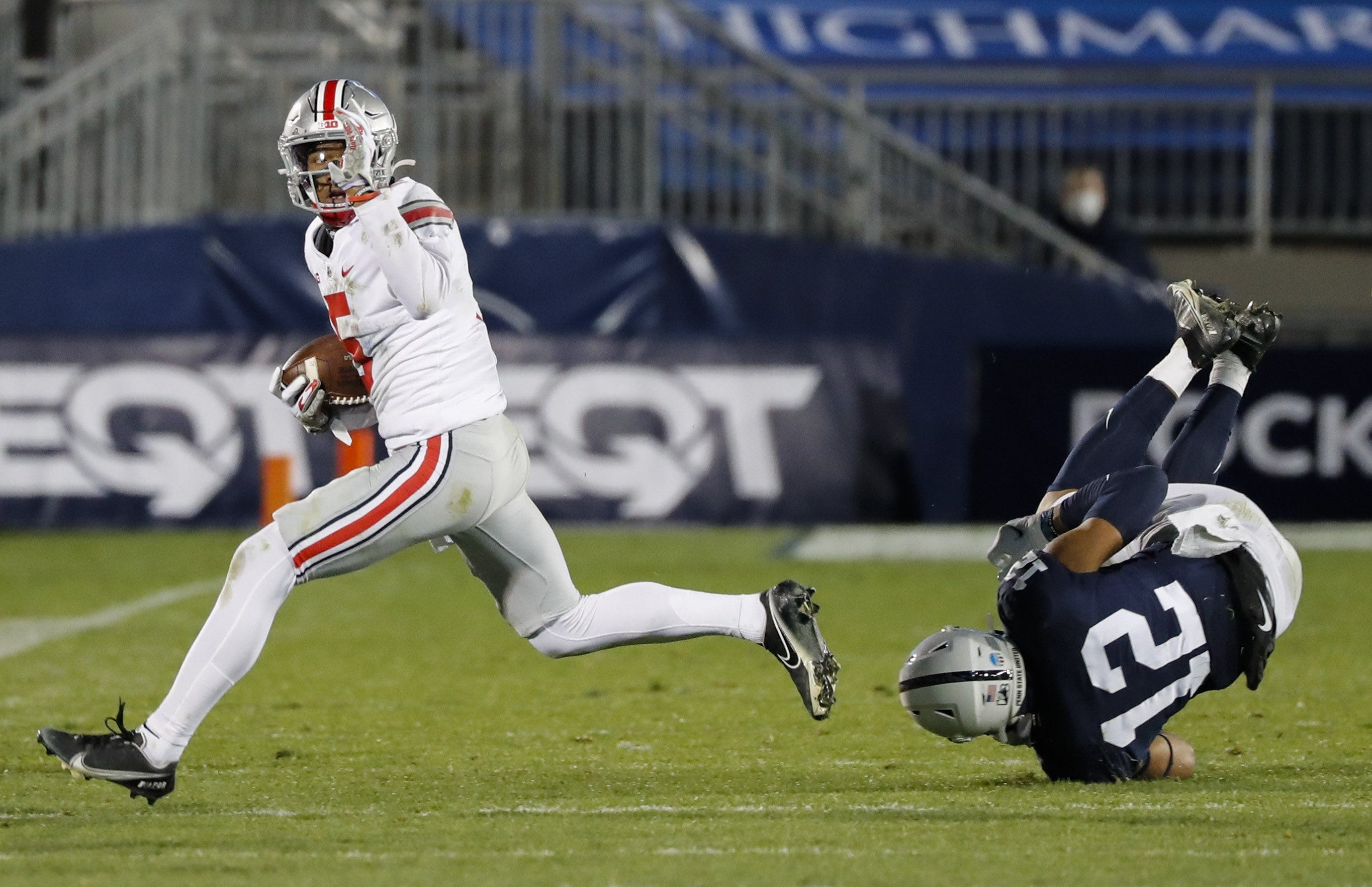 OSU vs. Penn State Justin Fields throws for four touchdowns in