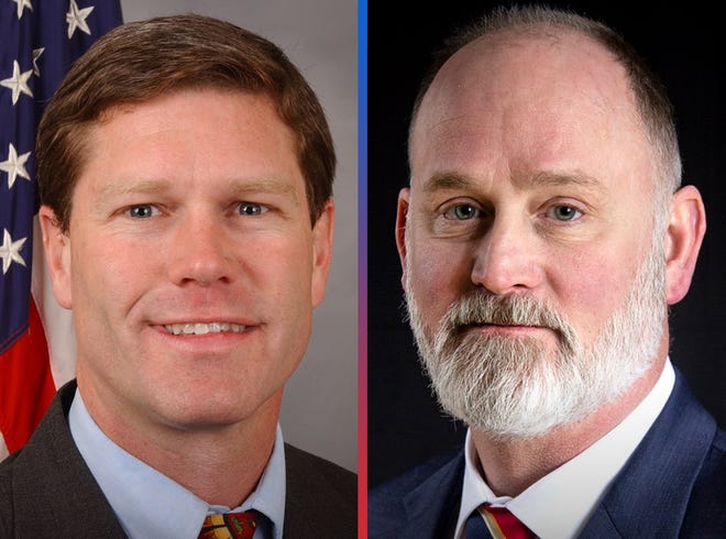 MATCHUP ELECTION 2020: Congressional District 3, on left, incumbent Ron Kind (D) and candidate Derrick Van Orden (R).