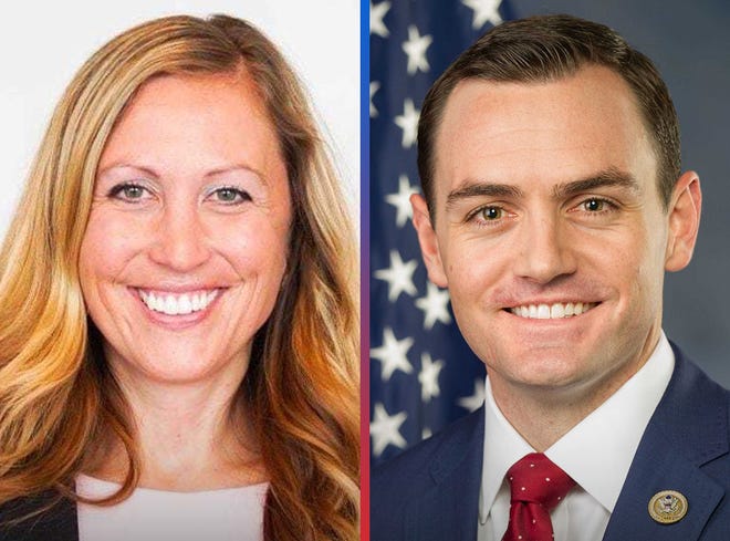 MATCHUP ELECTION 2020: Congressional District 8, Incumbent Mike Gallagher (R) and candidate Amanda Stuck (D).