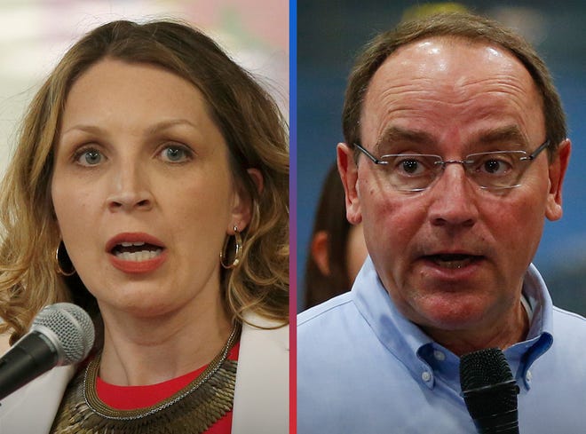 MATCHUP ELECTION 2020: Congressional District 7, incumbent Tom Tiffany (R) and candidate Tricia Zunker (D).