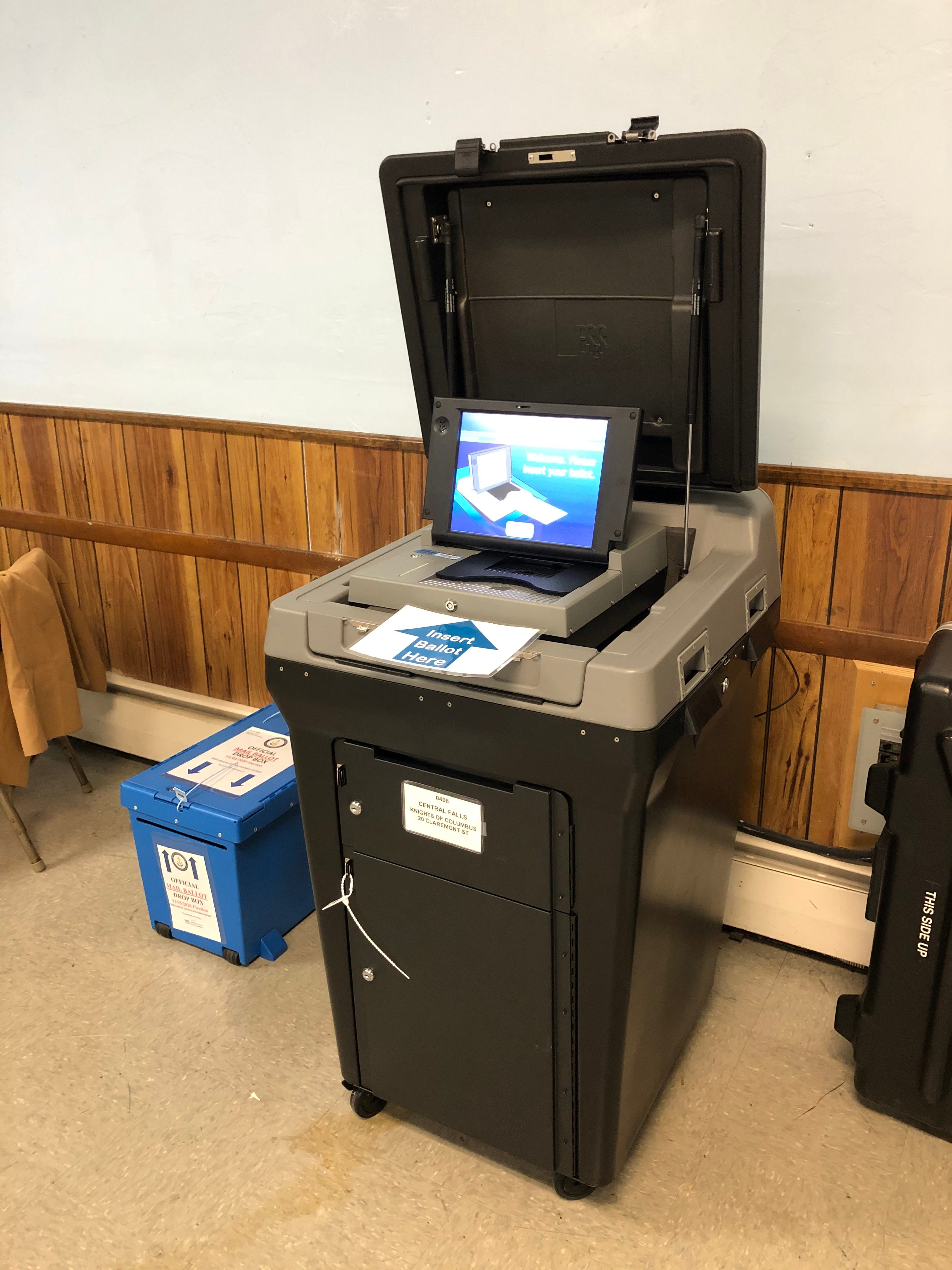 Voting machine rejecting some ballots in Central Falls