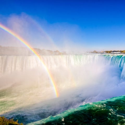 Niagara Falls, New York and Ontario:  Located on t