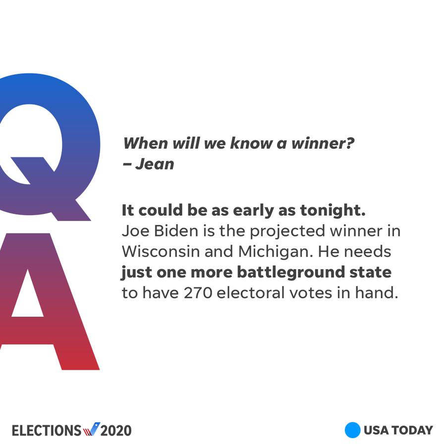 USA TODAY's national political correspondent Joey Garrison answers reader questions on the election.