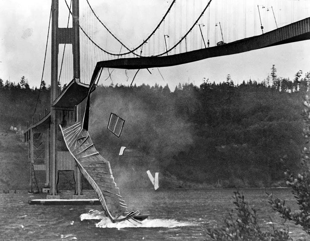 New Footage Of The Undersea Tacoma Narrows Bridge Comes On 80th Anniversary Of Collapse