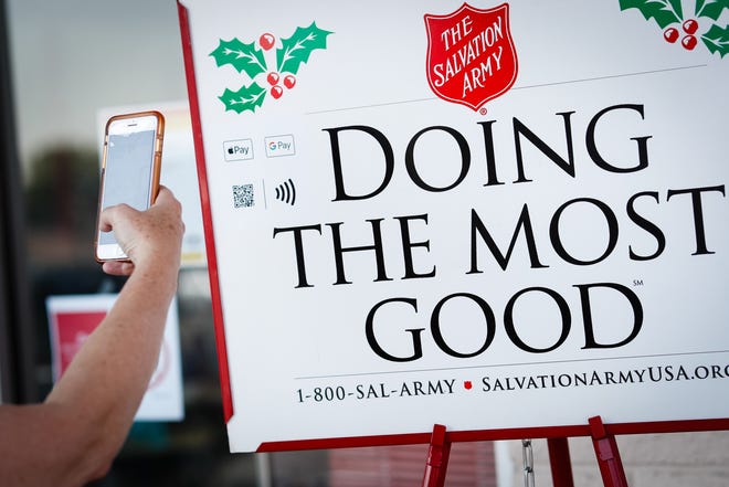 The Salvation Army Fort Myers District is offering a new way to donate with its QR code link.