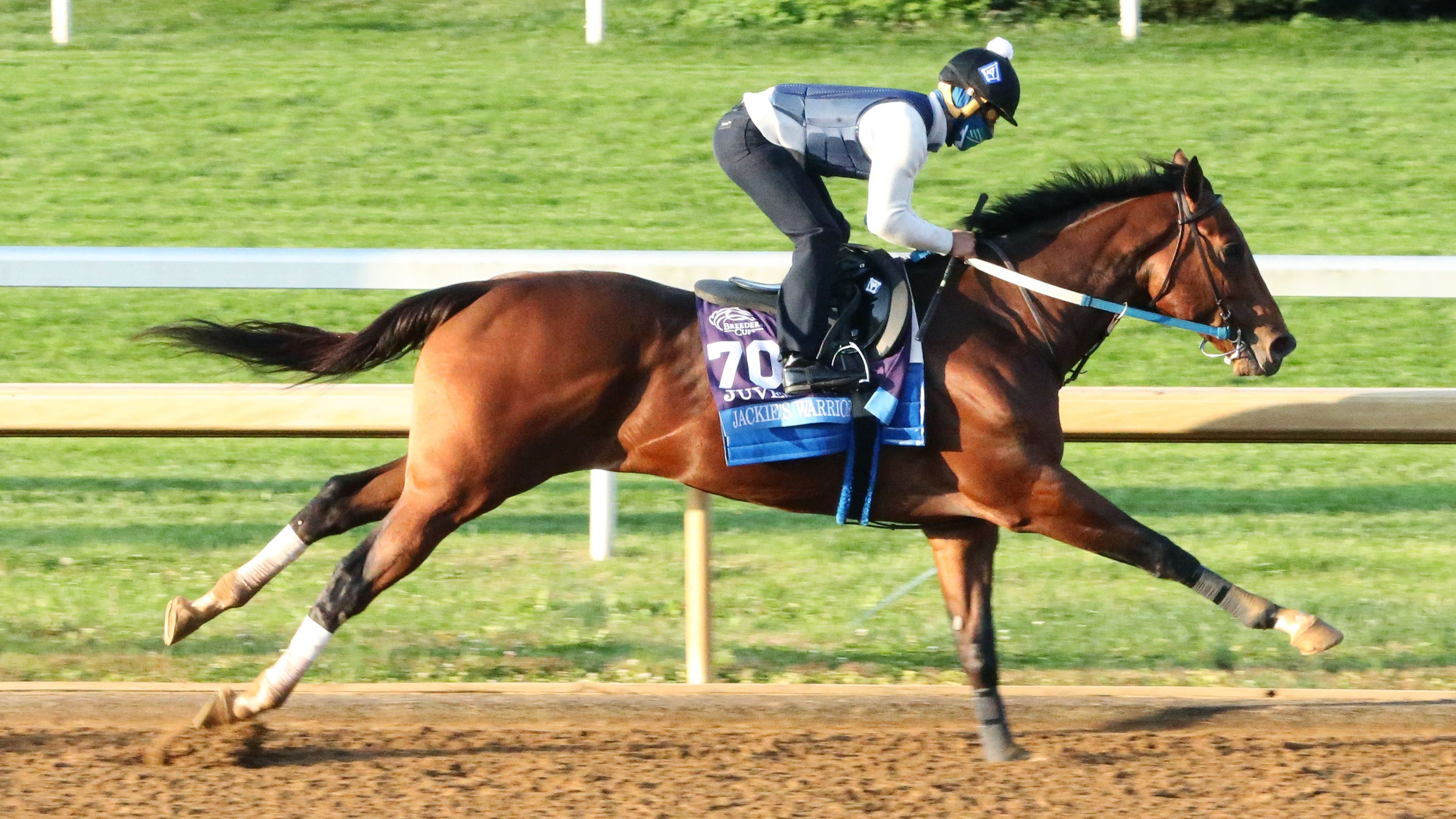 Jackie's Warrior is an early favorite for 2021 Kentucky Derby