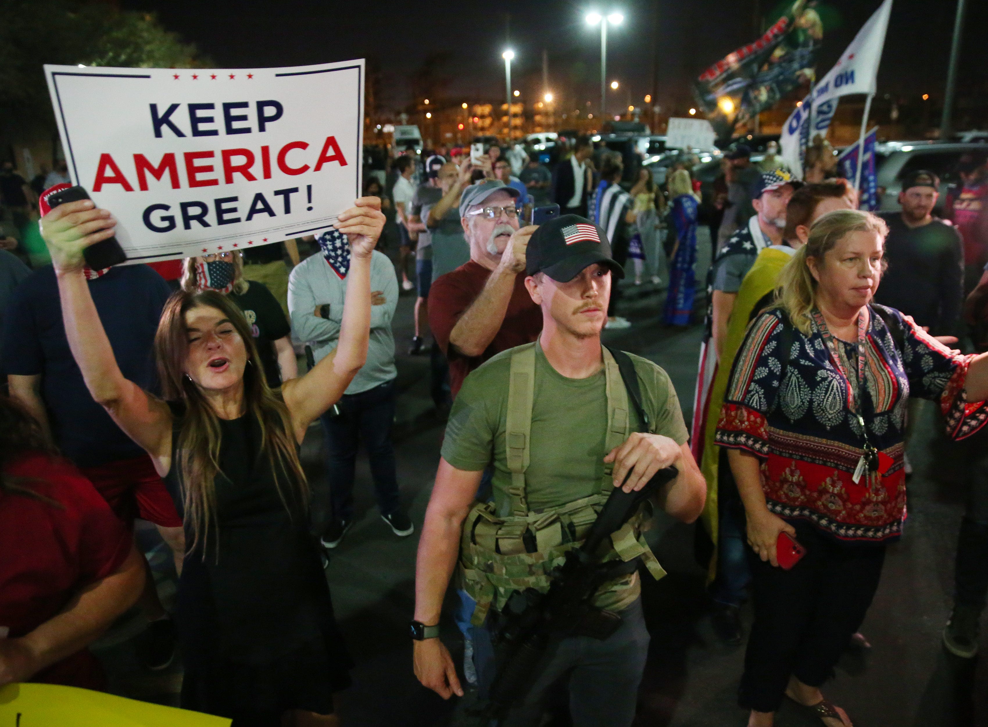 Trump supporters are getting their crazy on in Arizona