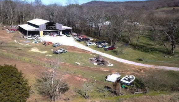 A private property in rural Culleoka has fallen under scrutiny by the Maury County Office of Building and Zoning for large number of inoperable vehicles scattered across the property.