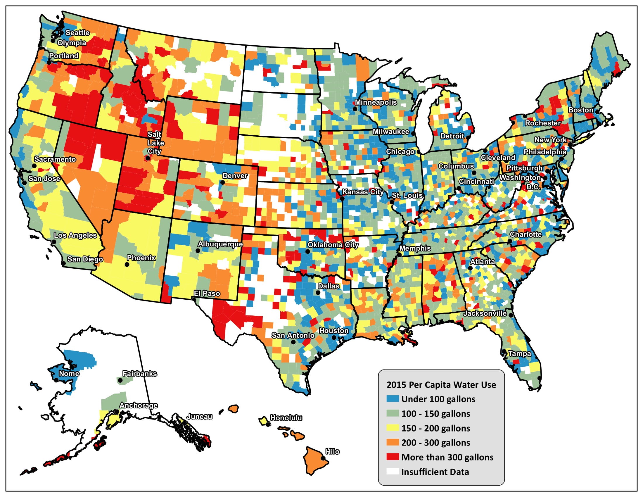 Sustainable Waters » The Water Tap How has water use changed in the