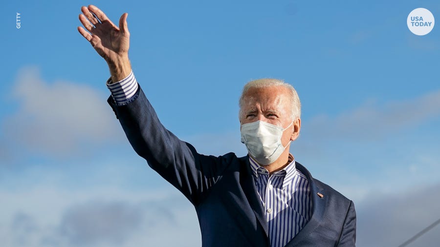 Joe Biden reaches 270 electoral college votes needed to win presidency
