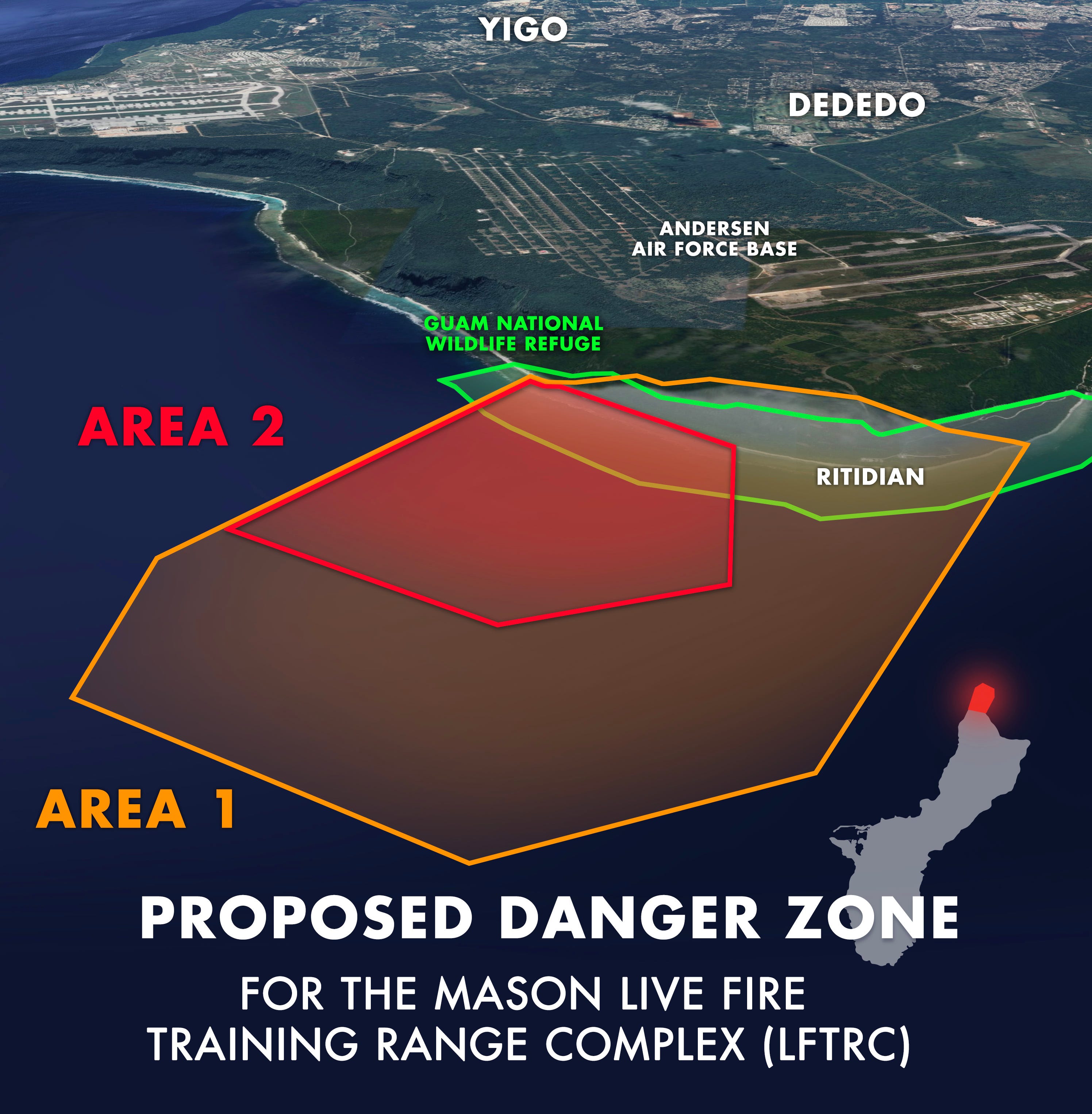 Comment period for Ritidian danger zone closes Monday