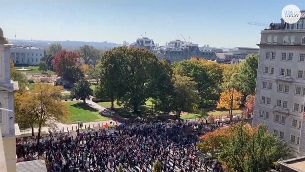 People celebrated across the country as major medi