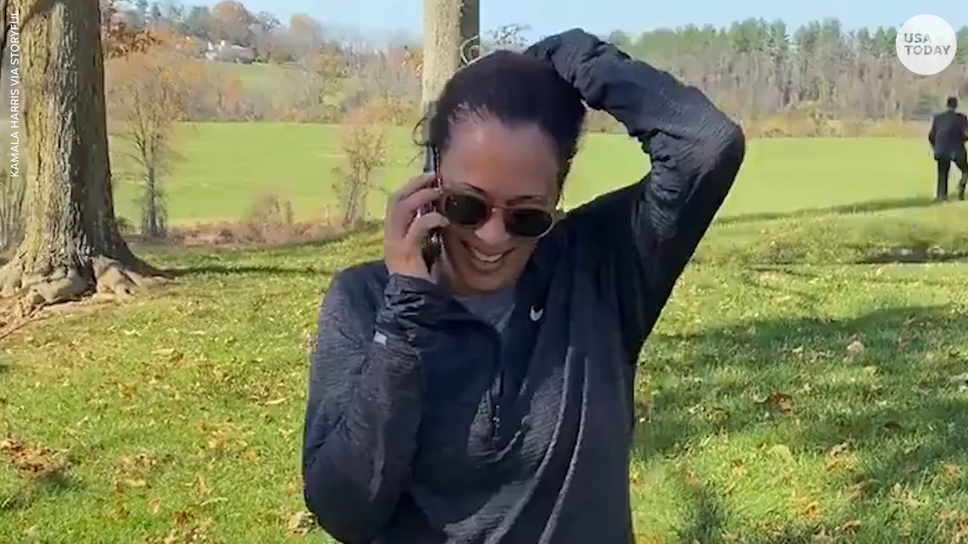 Kamala Harris calls Joe Biden after he wins the presidency