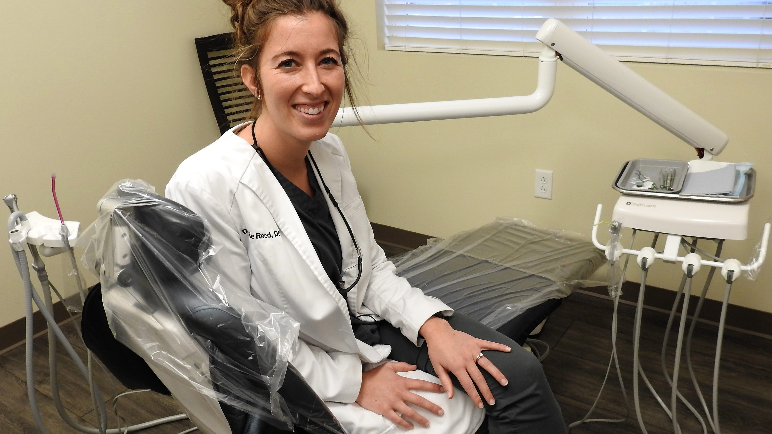 Allison Reed is happy to be a small town dentist in Coshocton