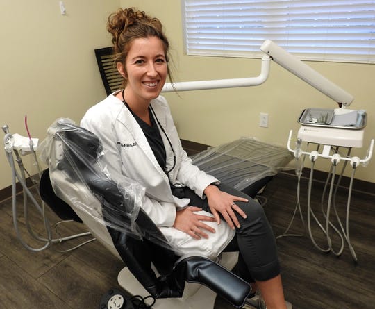 Dr. Allison Reed of Reed Family Dental joined Dr. Todd Salmans' about a year and a half ago and took over the practice upon his retirement on Oct. 1. She grew up in Johnstown, but has family in Coshocton and always wanted to practice in a small town.