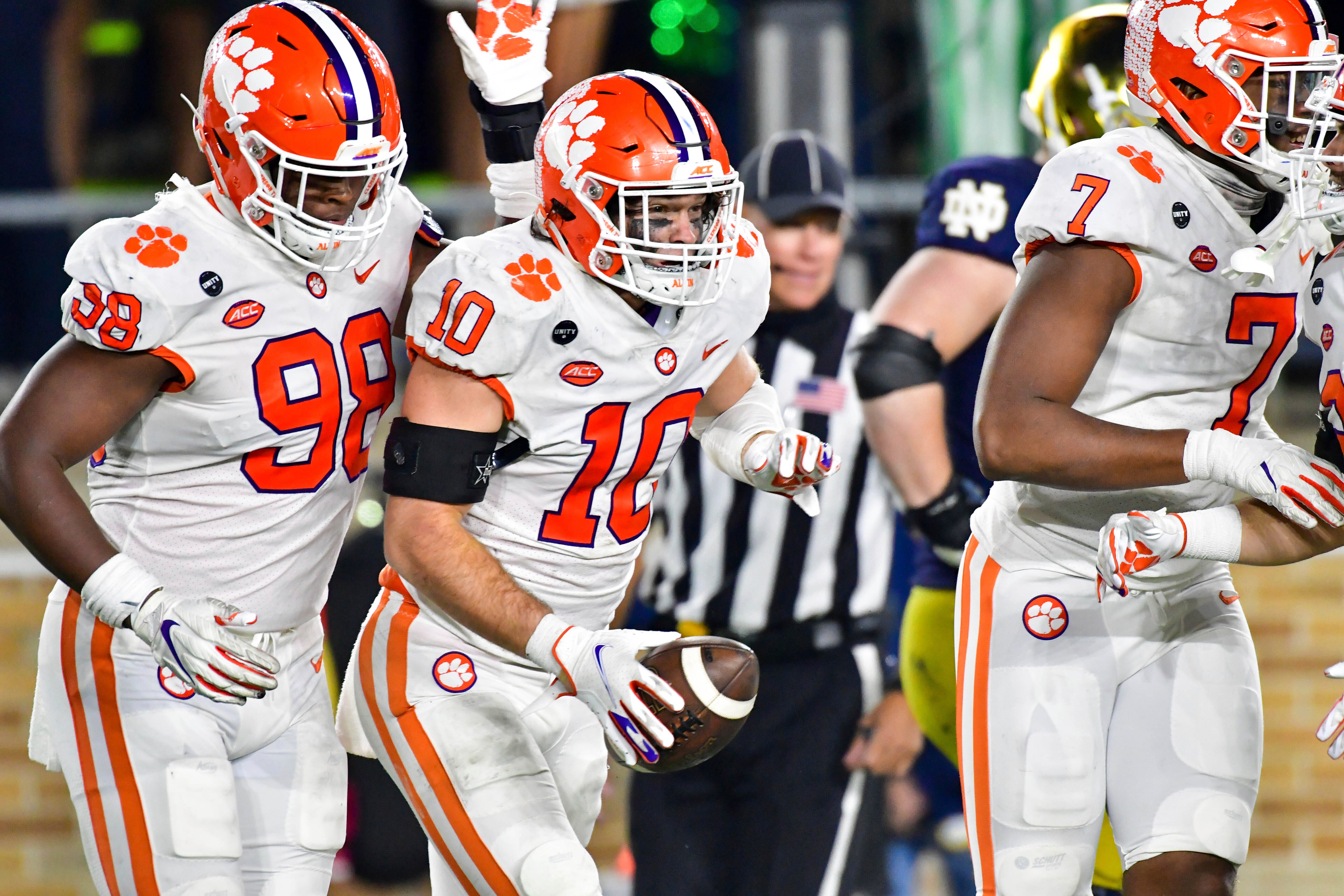 Clemson football vs. Notre Dame Scoring, photos from the game