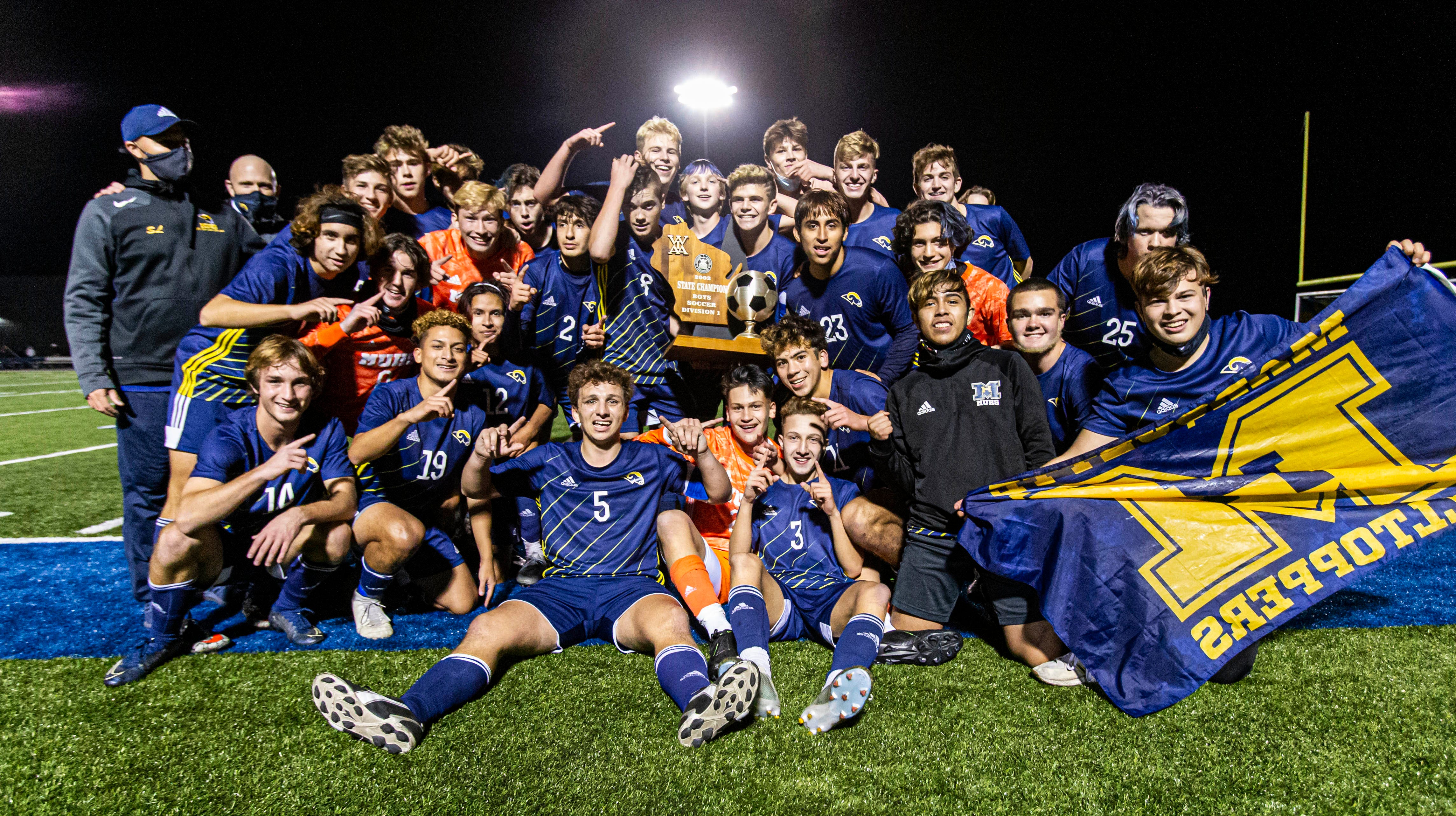WIAA state boys soccer tournament 2020 Marquette wins championship