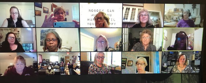 The Alpha Kappa Chapter of Delta Kappa Gamma in Tallahassee met on Zoom during the pandemic and continues to support many groups.