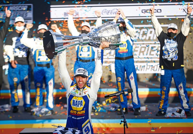 Chase Elliott wins 2020 NASCAR Cup championship at Phoenix
