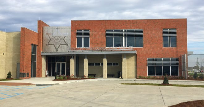 Construction of the 118,095-square-foot jail at La. 3185 and Veterans Boulevard in Thibodaux began in 2016 after parish residents in 2014 approved a 0.2% sales tax for the project. The jail opened in late 2018.