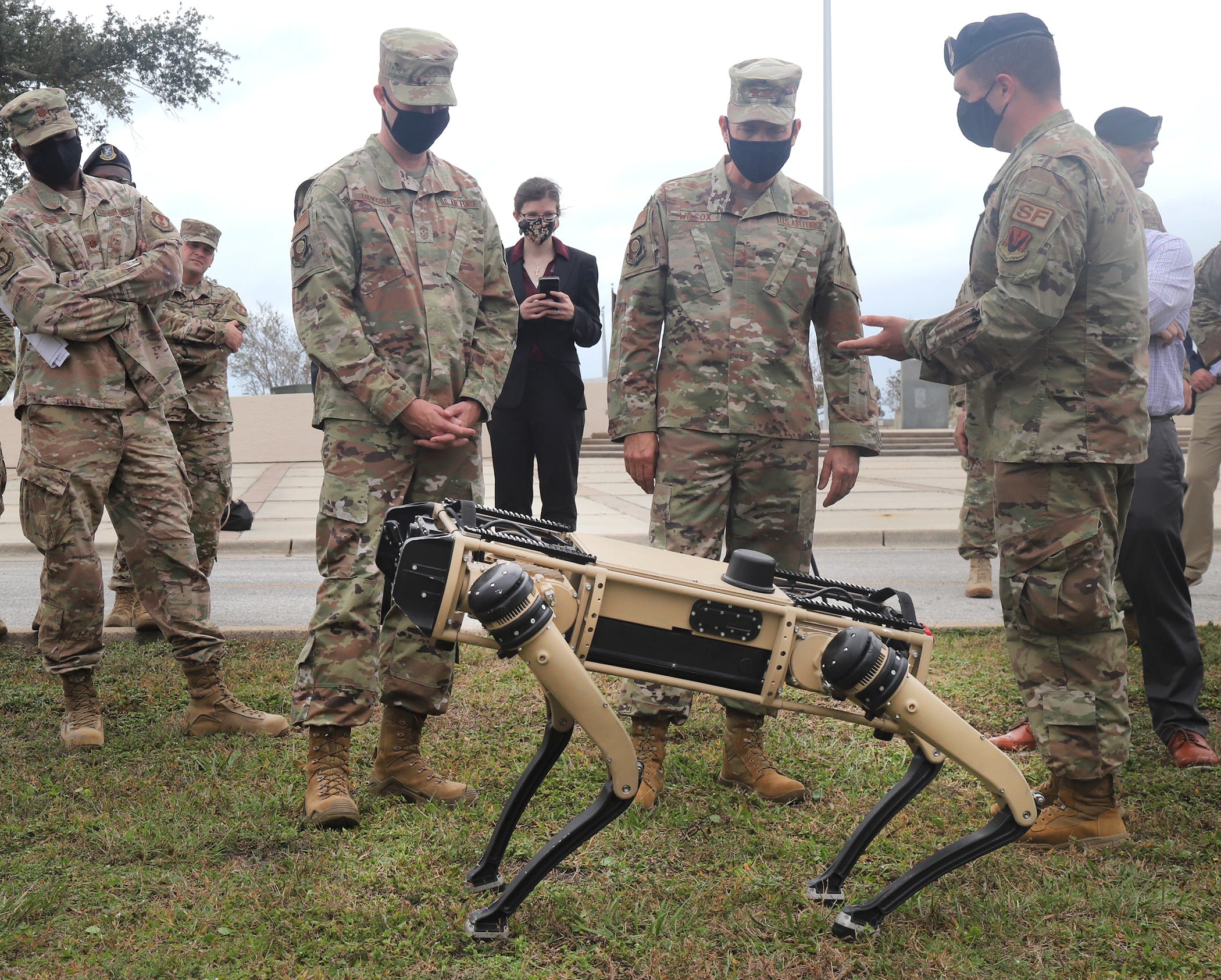 army robot dog