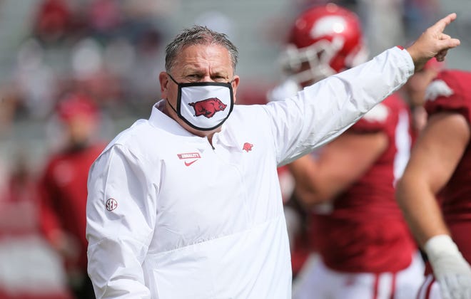 Sam Pittman, now the head coach at Arkansas, made $905,000 as the offensive line coach at Georgia in 2019.