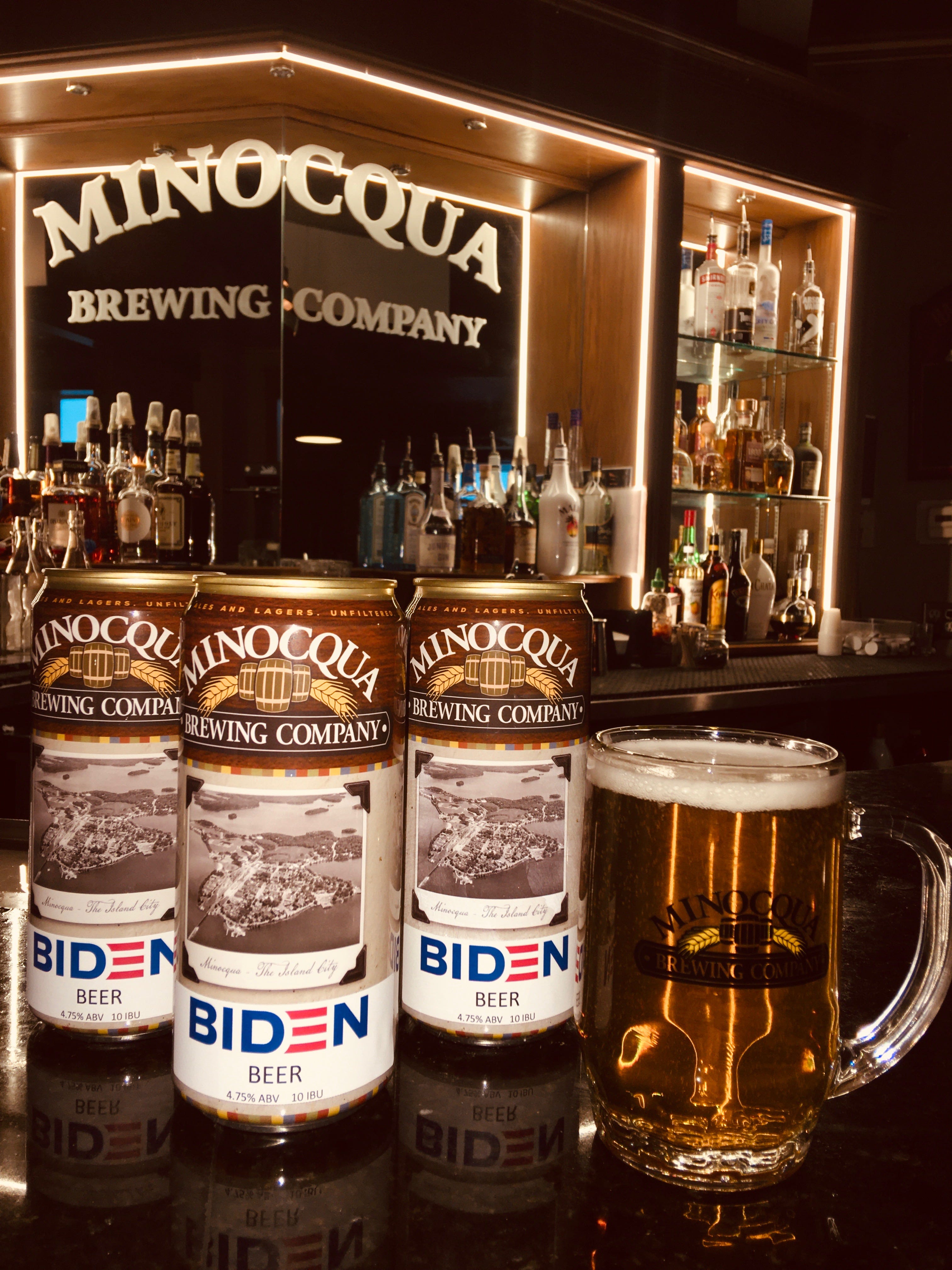 Minocqua Brewing launches Biden Beer, an 'inoffensive' kolsch