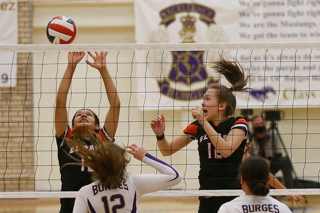 El Paso High's Yuliana Salazar, left, is one of the city's top hitters this season.