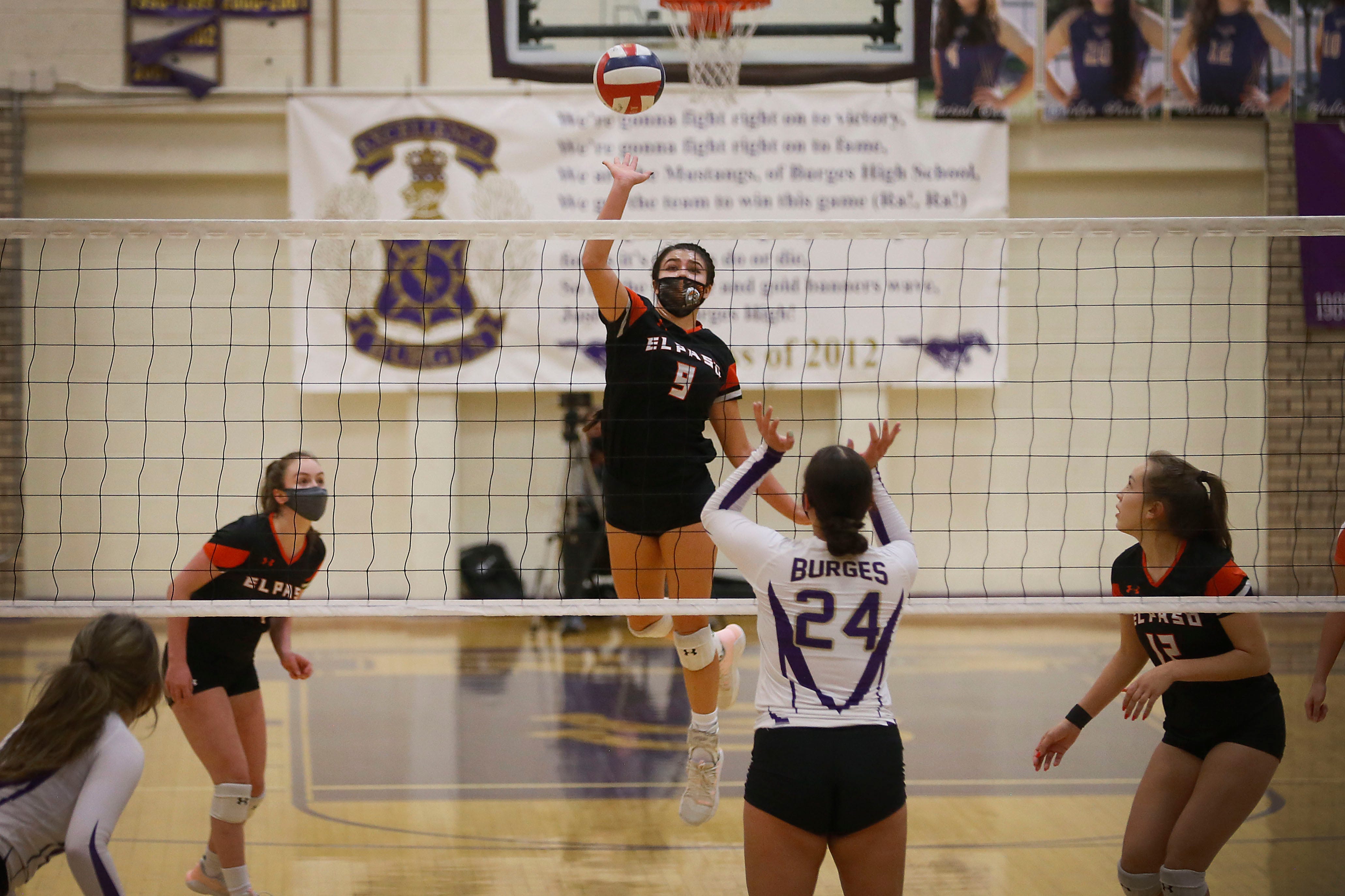 High School Volleyball El Paso High's Hannah Payan steady force