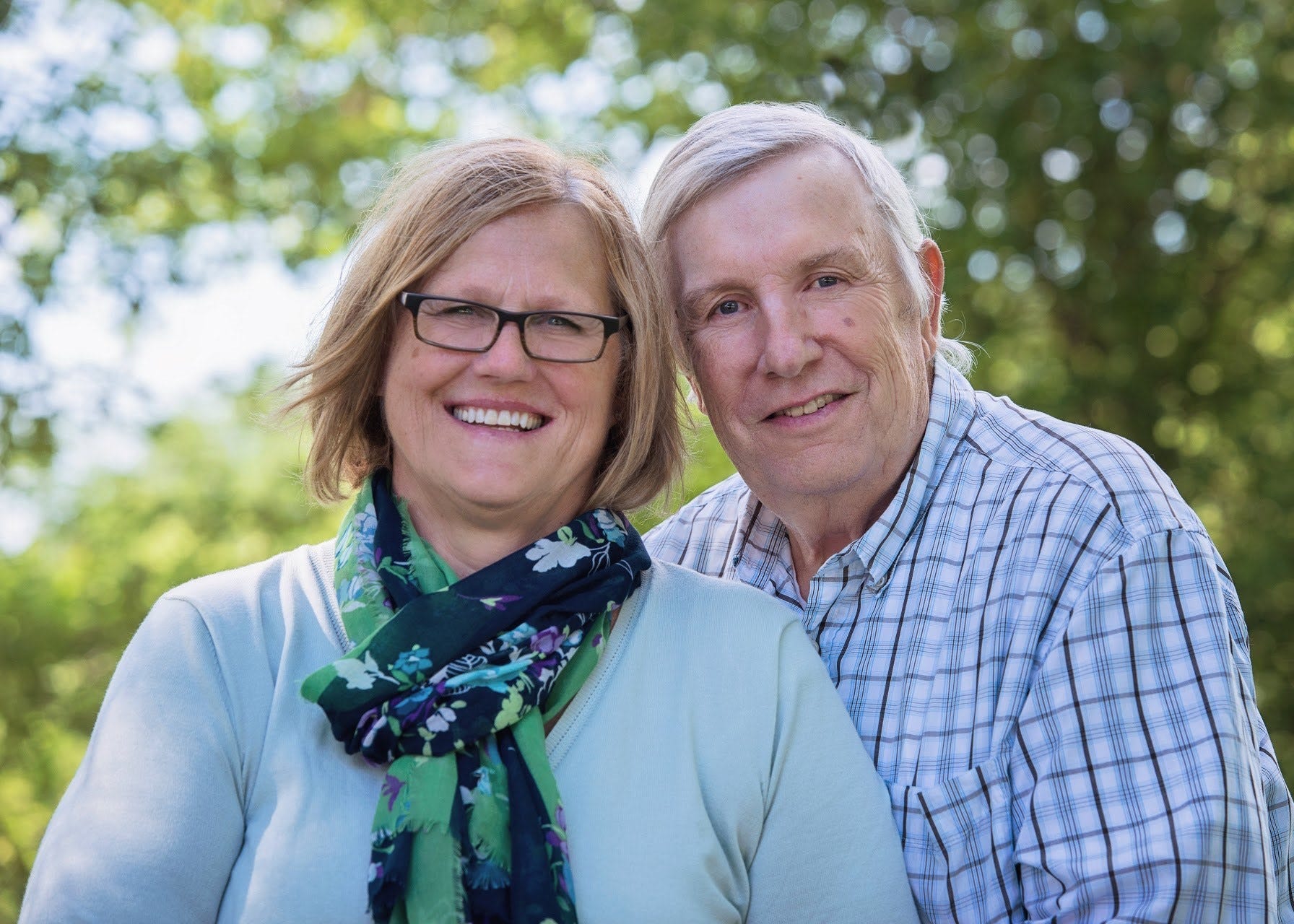 Daniel Boon and his wife, Marlene, pose for a photo in summer 2019. Daniel died of COVID-19 on Sept. 26.