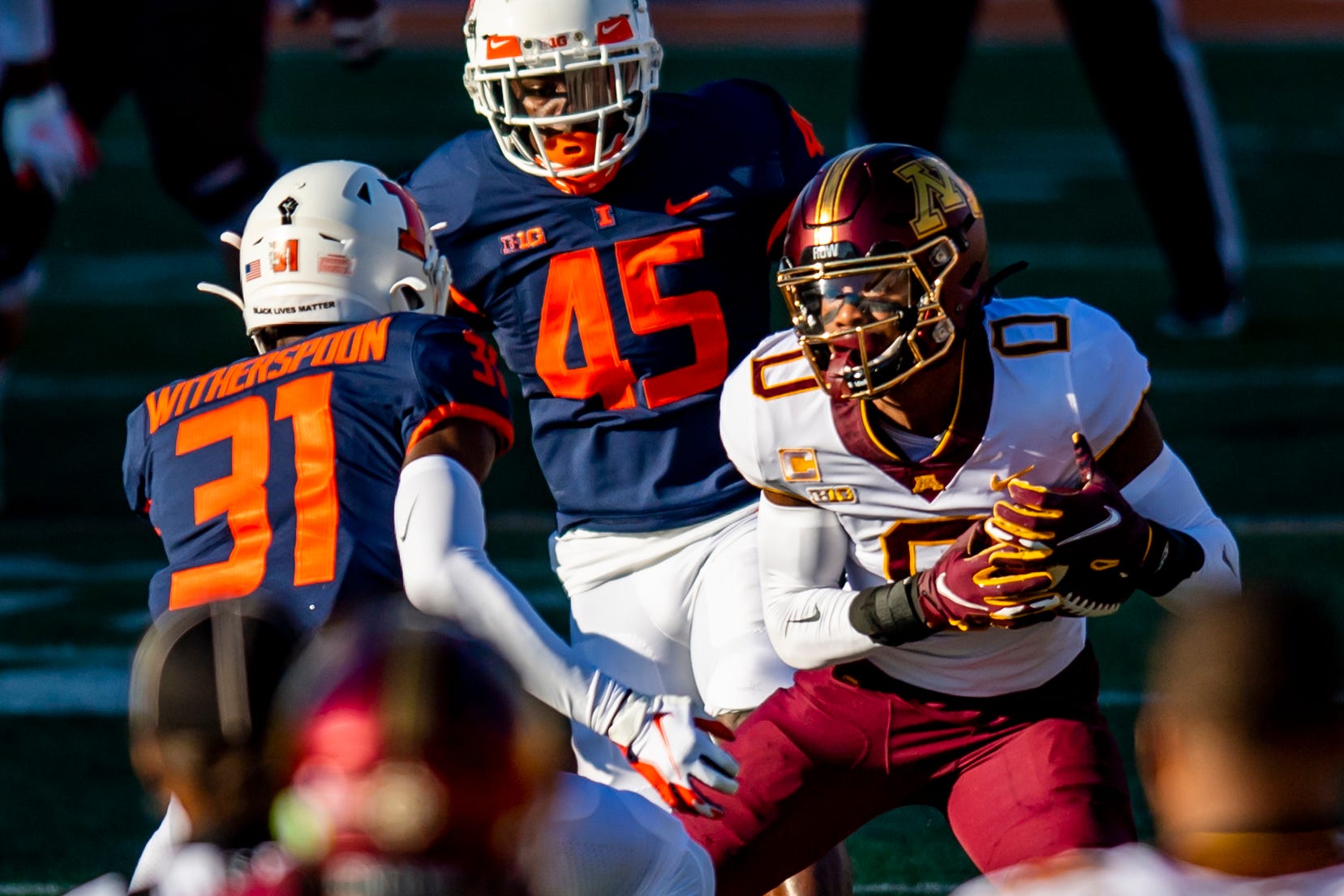 Tennessee Titans spotted at Minnesota Pro Day; eyeing Rashod Bateman?