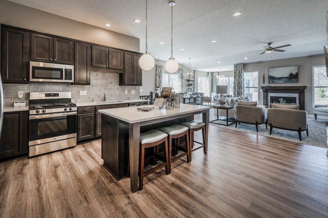 M/I Home's Foxfire community will include its Smart Series of homes similar to those shown here.