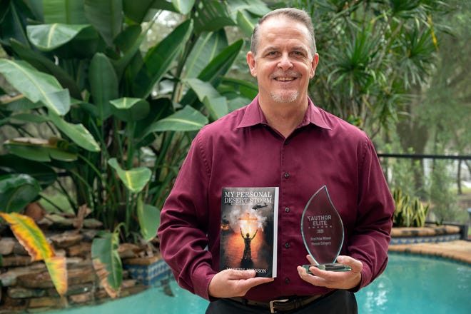 Clermont resident Marcus Johnson won an Author Elite Award for his first book, “My Personal Desert Storm.” [Cindy Peterson/Correspondent]